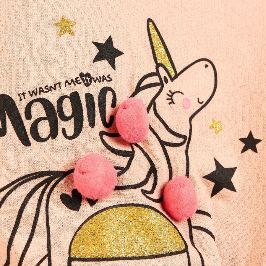 HelloBaby Sweatshirt - Leggings - Maroon - Miu Mau Collectibles