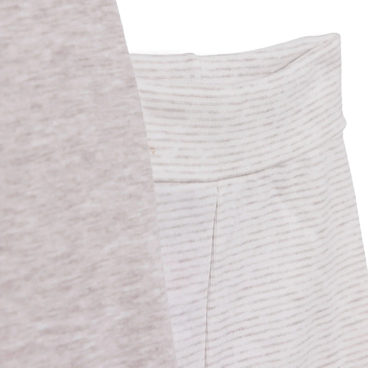 HelloBaby Unisex 2 Piece Footed Bottom - Beige - Miu Mau Collectibles