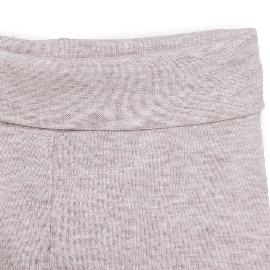 HelloBaby Unisex 2 Piece Footed Bottom - Beige - Miu Mau Collectibles