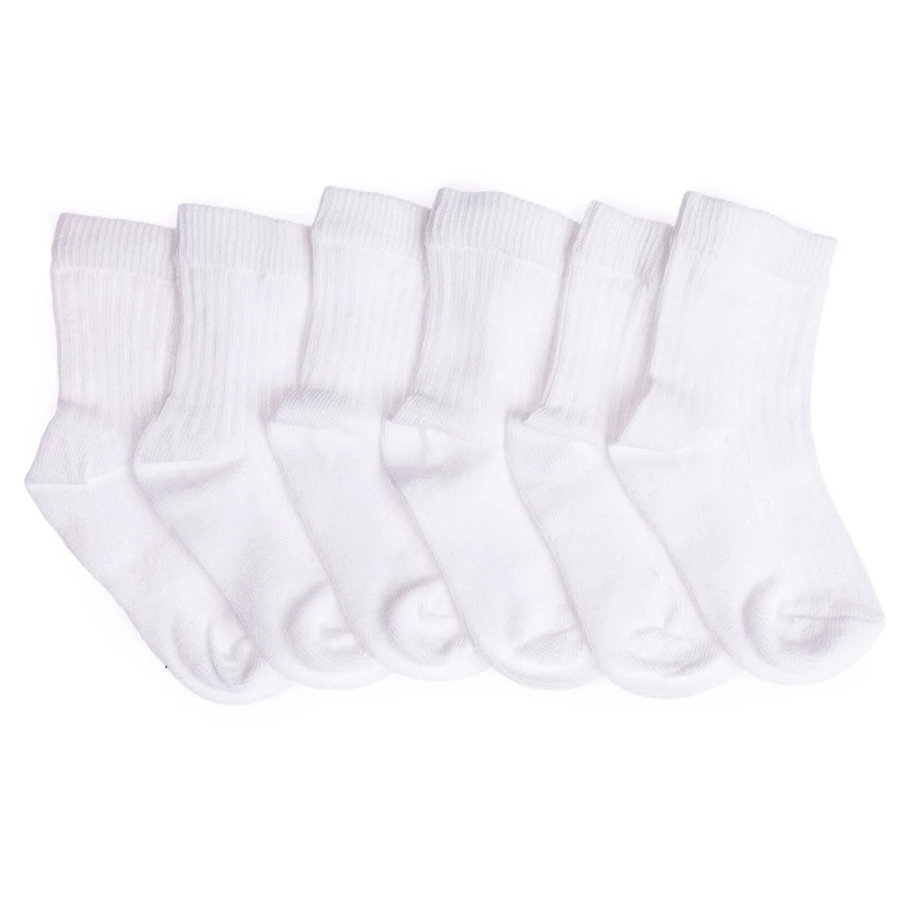 HelloBaby Unisex Baby Socks 3 Pack - White - Miu Mau Collectibles