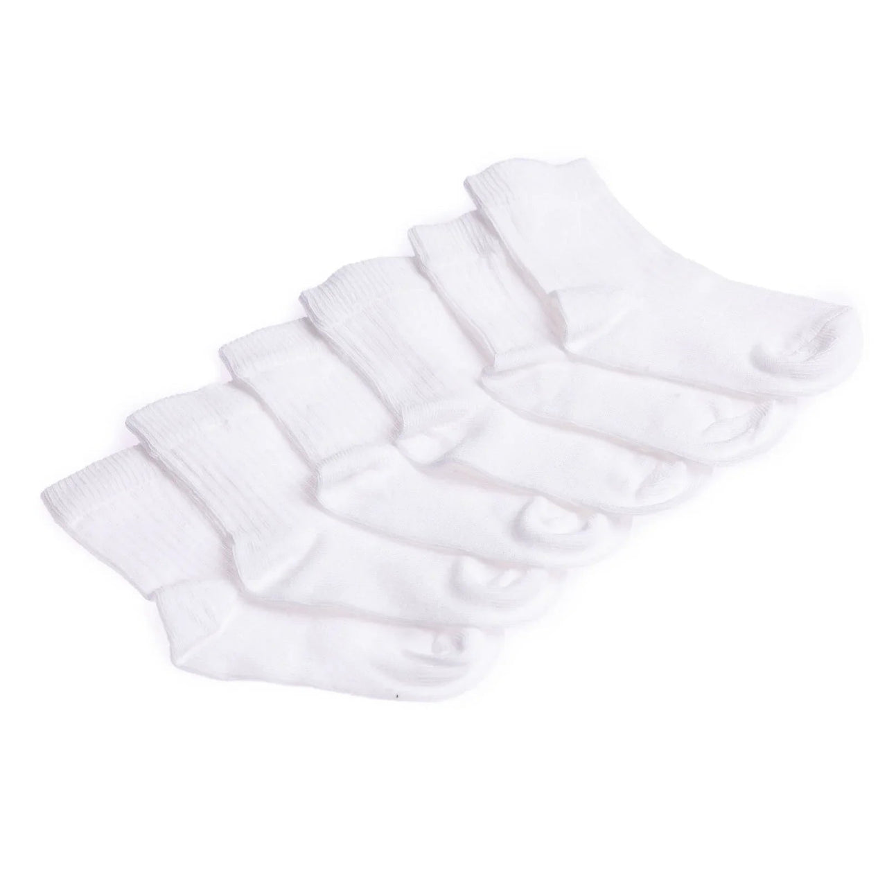 HelloBaby Unisex Baby Socks 3 Pack - White - Miu Mau Collectibles