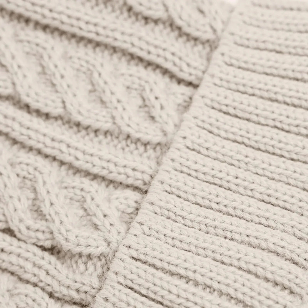 HelloBaby Unisex Beanie - Ecru - Miu Mau Collectibles