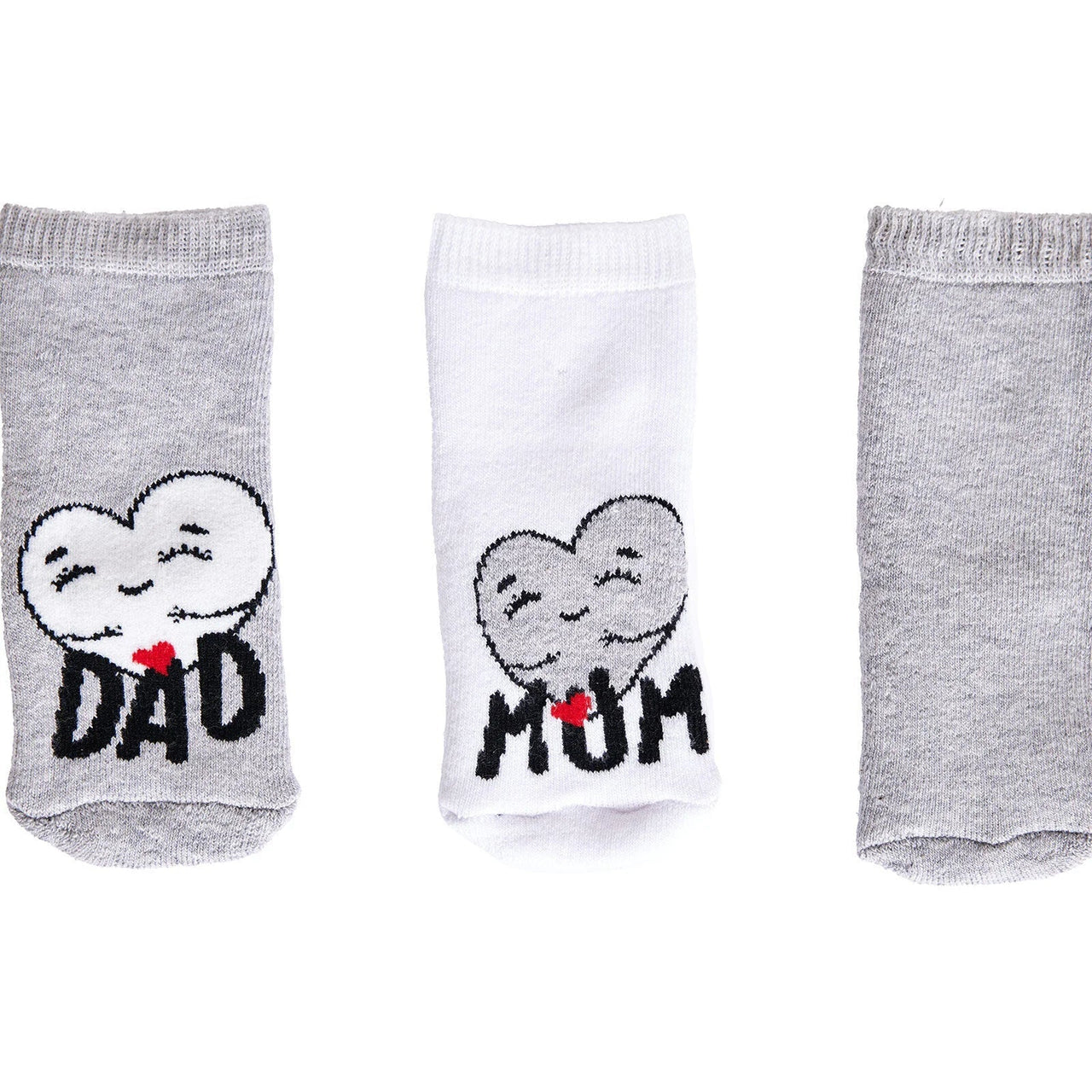 HelloBaby Unisex Chenille Socks 3 Pack - White - Miu Mau Collectibles