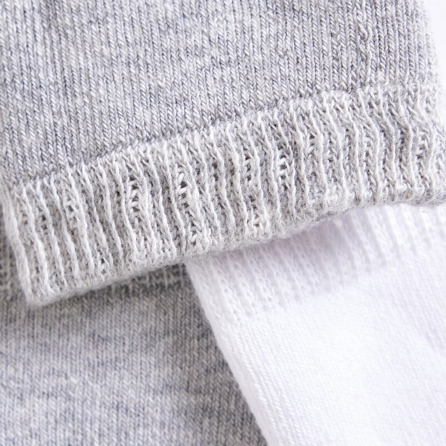 HelloBaby Unisex Chenille Socks 3 Pack - White - Miu Mau Collectibles