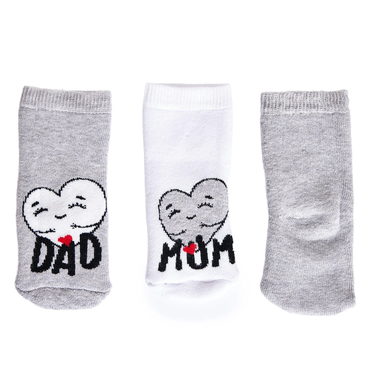 HelloBaby Unisex Chenille Socks 3 Pack - White - Miu Mau Collectibles
