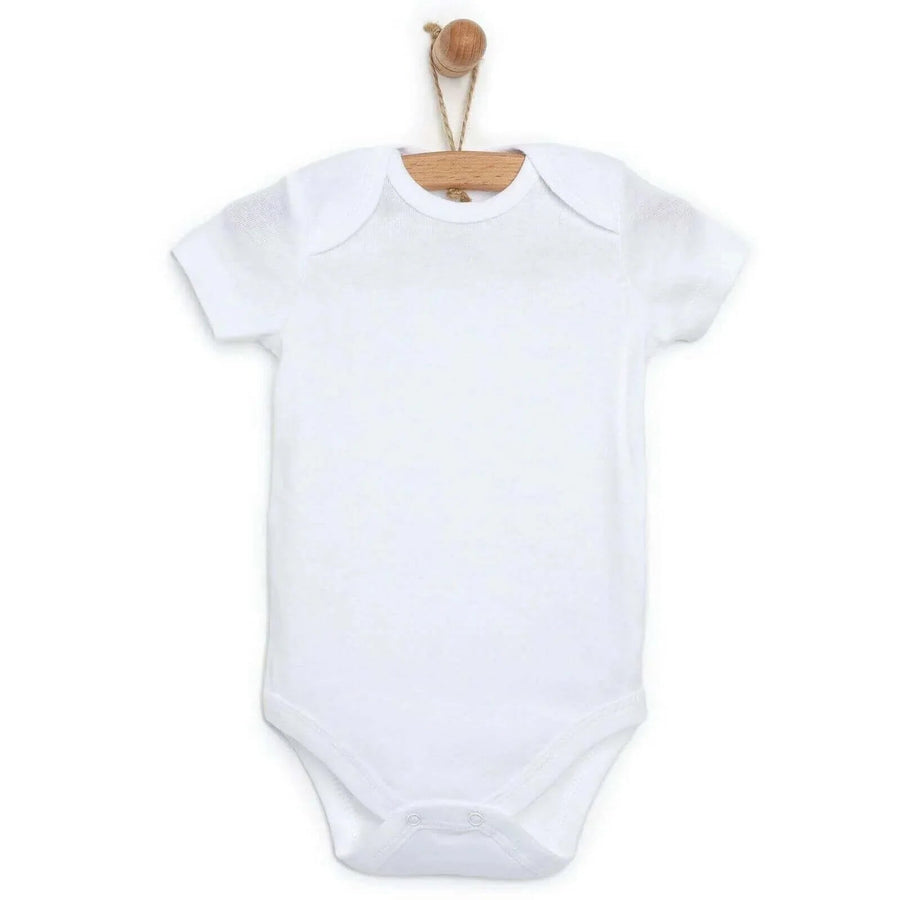 HelloBaby Unisex Short Sleeve Bodysuit 5 pcs - Miu Mau Collectibles