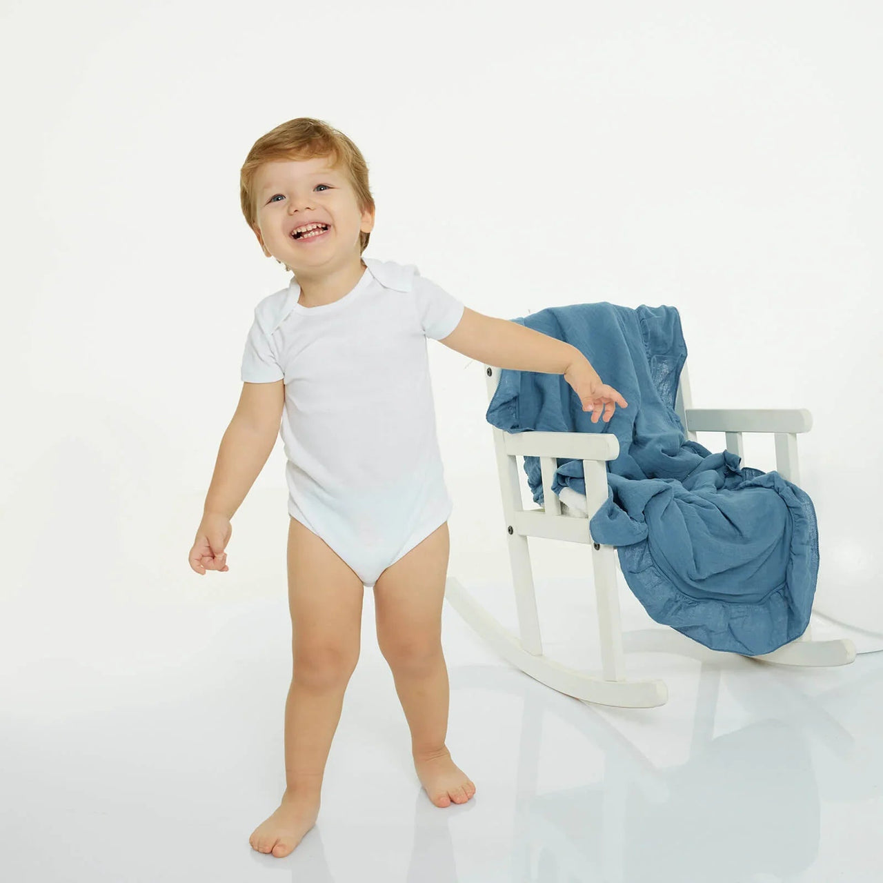 HelloBaby Unisex Short Sleeve Bodysuit 5 pcs - Miu Mau Collectibles