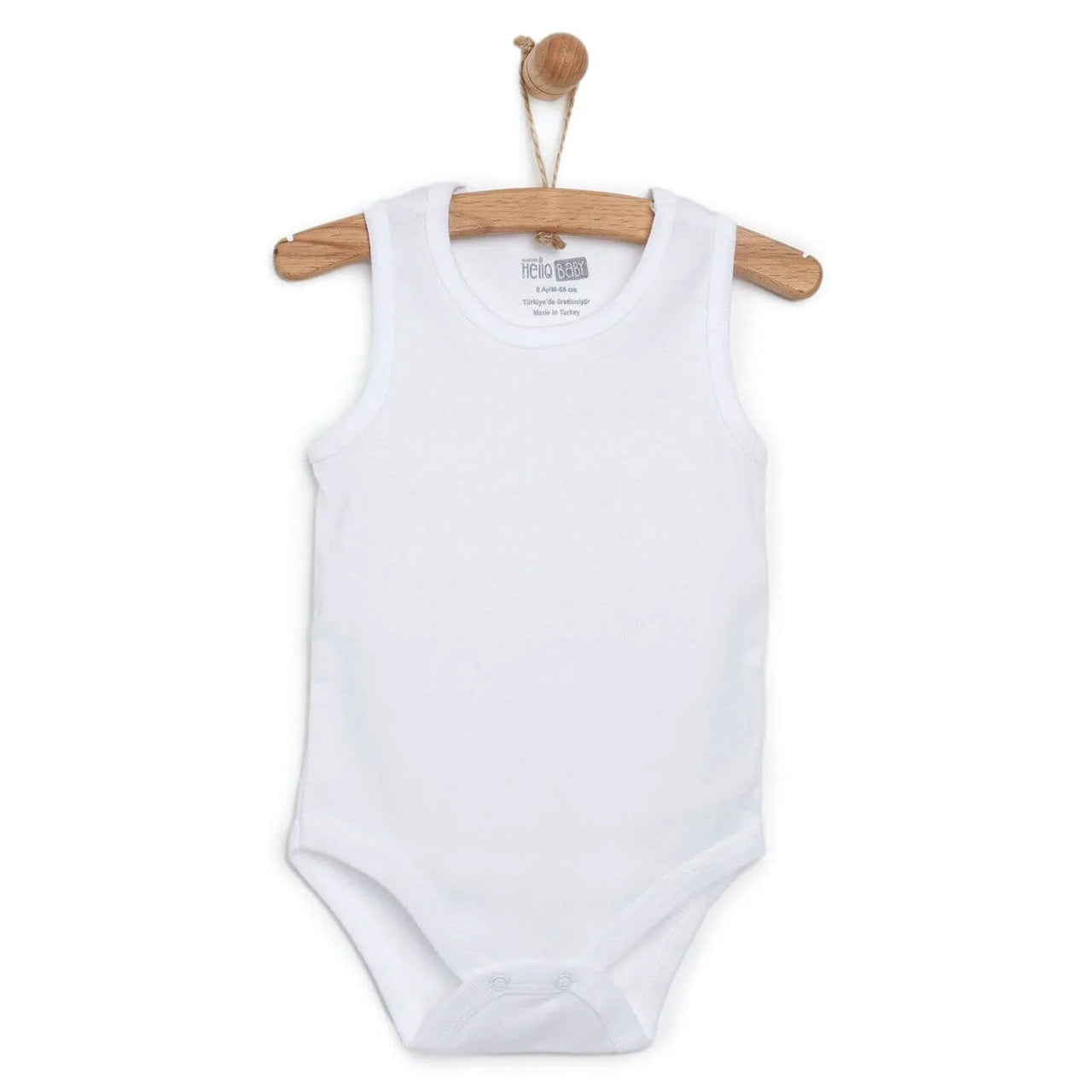 HelloBaby Unisex Sleeveless Bodysuit 5 pcs - Miu Mau Collectibles