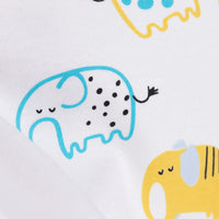 HelloBaby Unisex Wrapover Top - Footed Bottom - Ecru - Miu Mau Collectibles