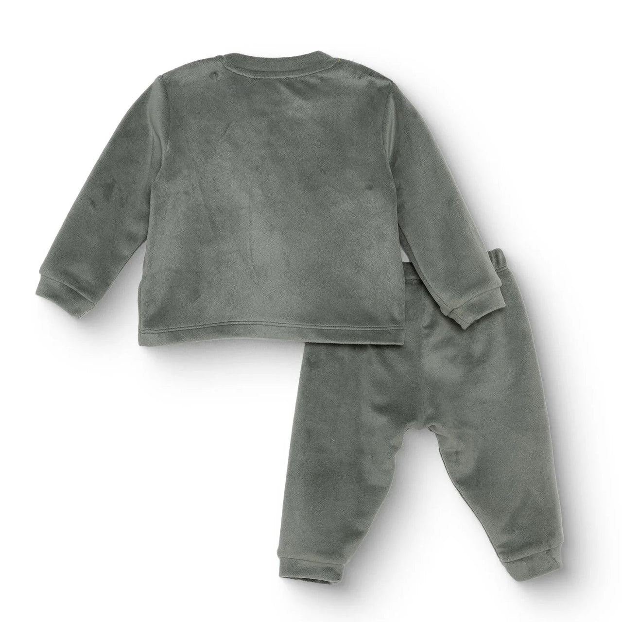 HelloBaby Velvet Pyjamas Set - Green - Miu Mau Collectibles