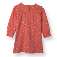 HelloBaby Wintrt Cherry Dress - Coral Printed - Miu Mau Collectibles