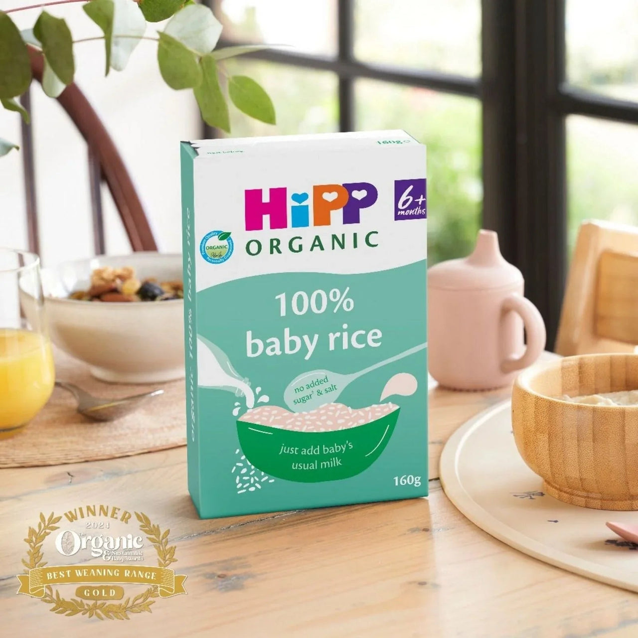 HiPP Organic 100% Baby Rice 6+ months 160g - Miu Mau Collectibles