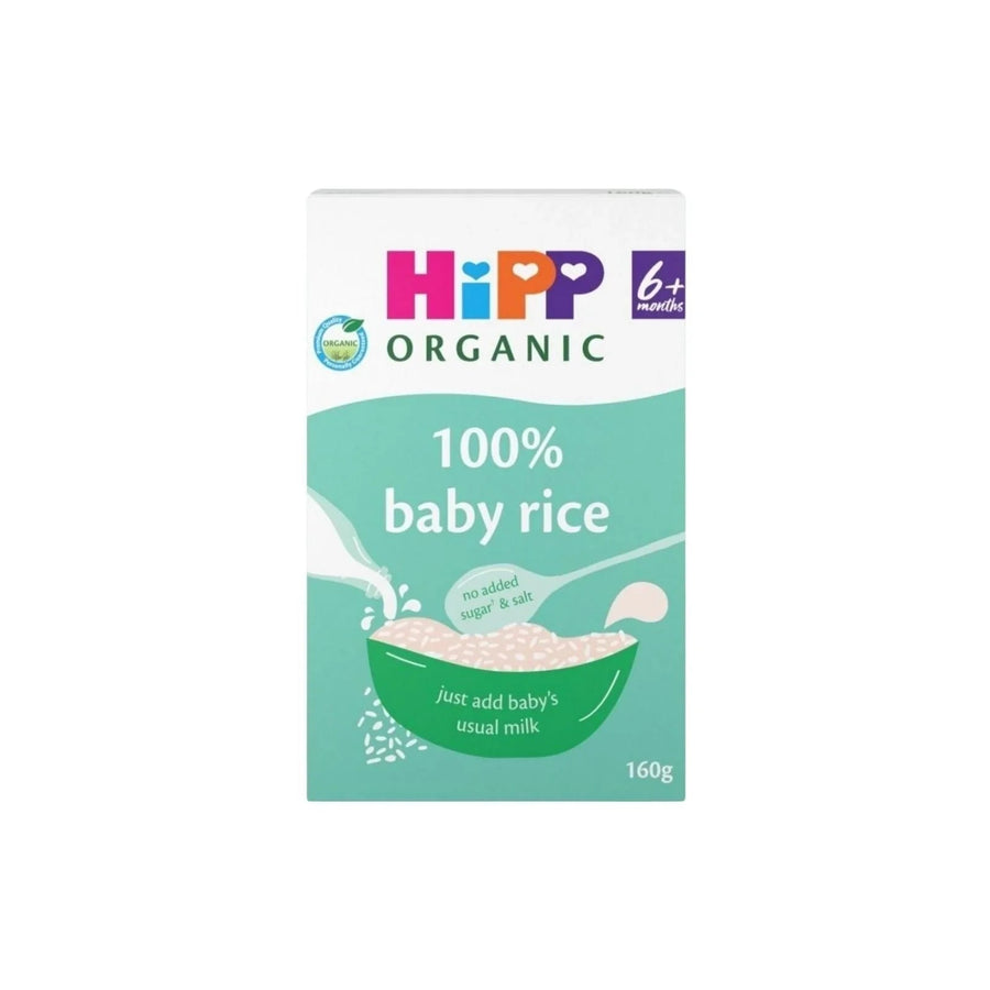 HiPP Organic 100% Baby Rice 6+ months 160g - Miu Mau Collectibles