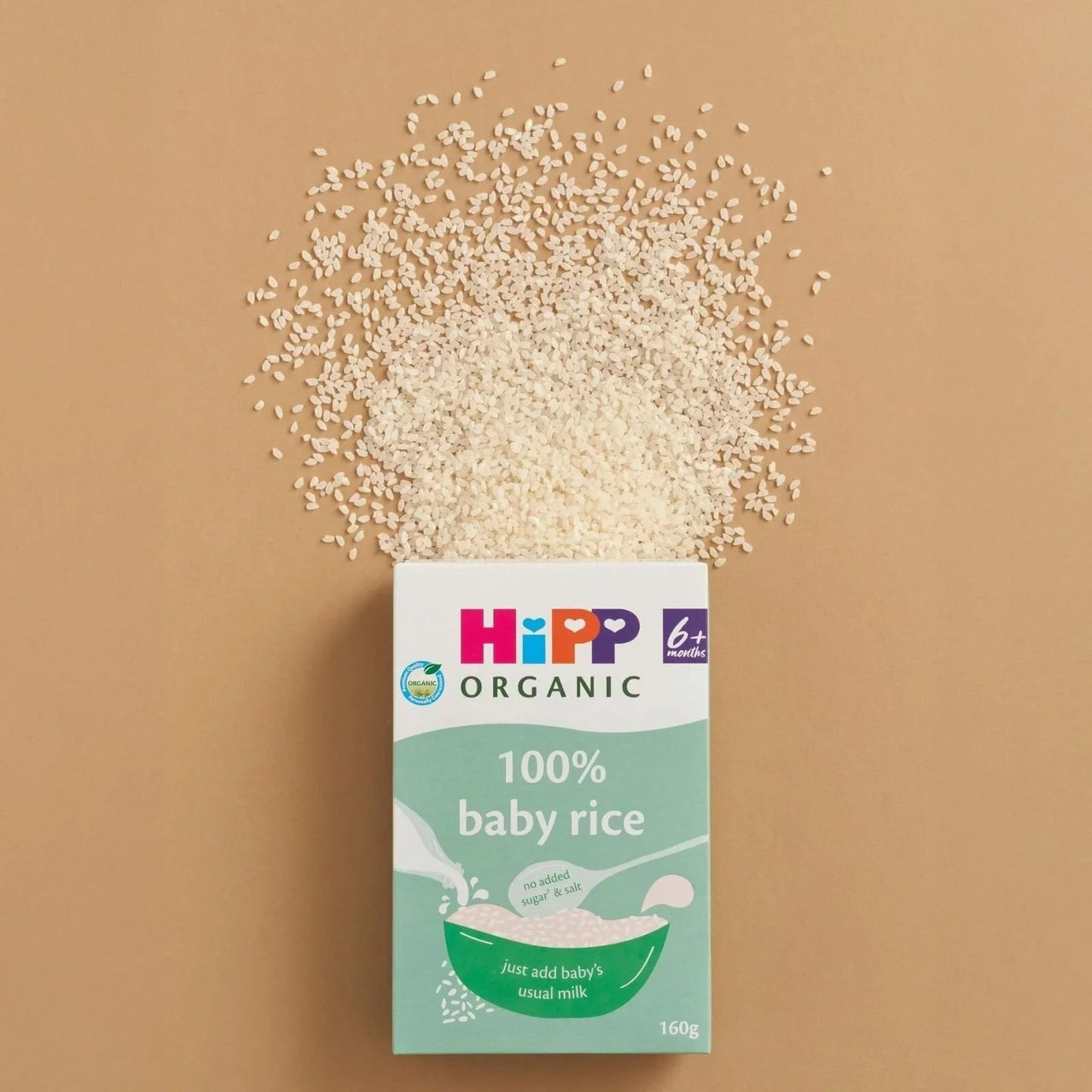 HiPP Organic 100% Baby Rice 6+ months 160g - Miu Mau Collectibles