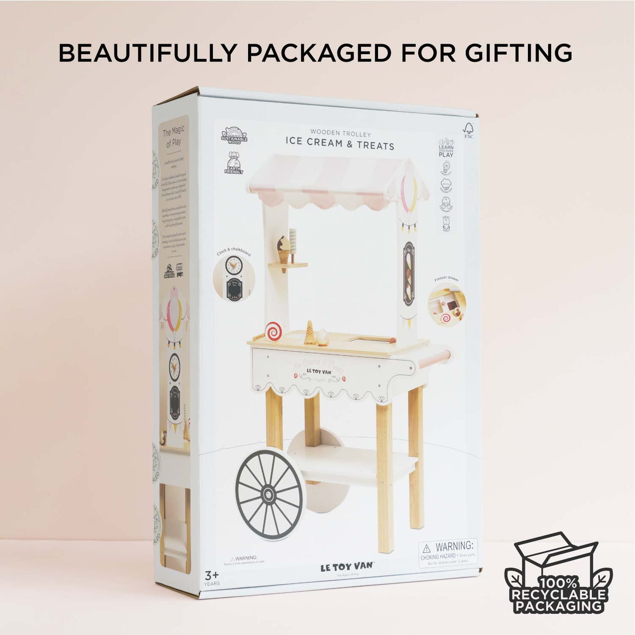 Ice Cream Trolley Market Stall - Miu Mau Collectibles