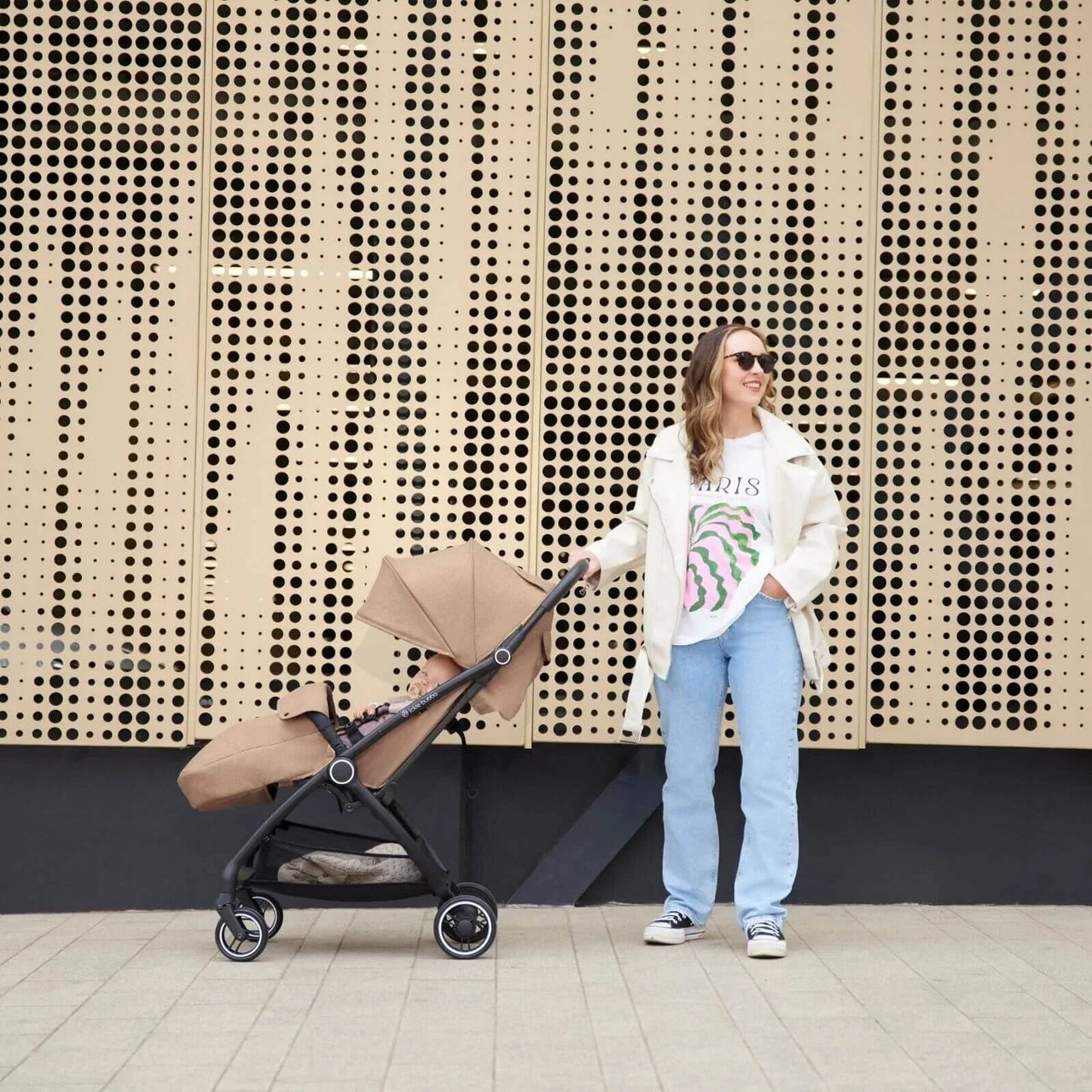 Ickle Bubba Aries Autofold Stroller - Graphite Grey - Miu Mau Collectibles