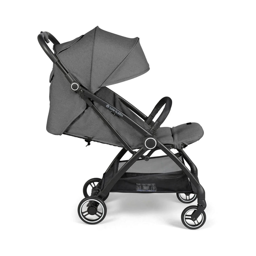 Ickle Bubba Aries Autofold Stroller - Graphite Grey - Miu Mau Collectibles