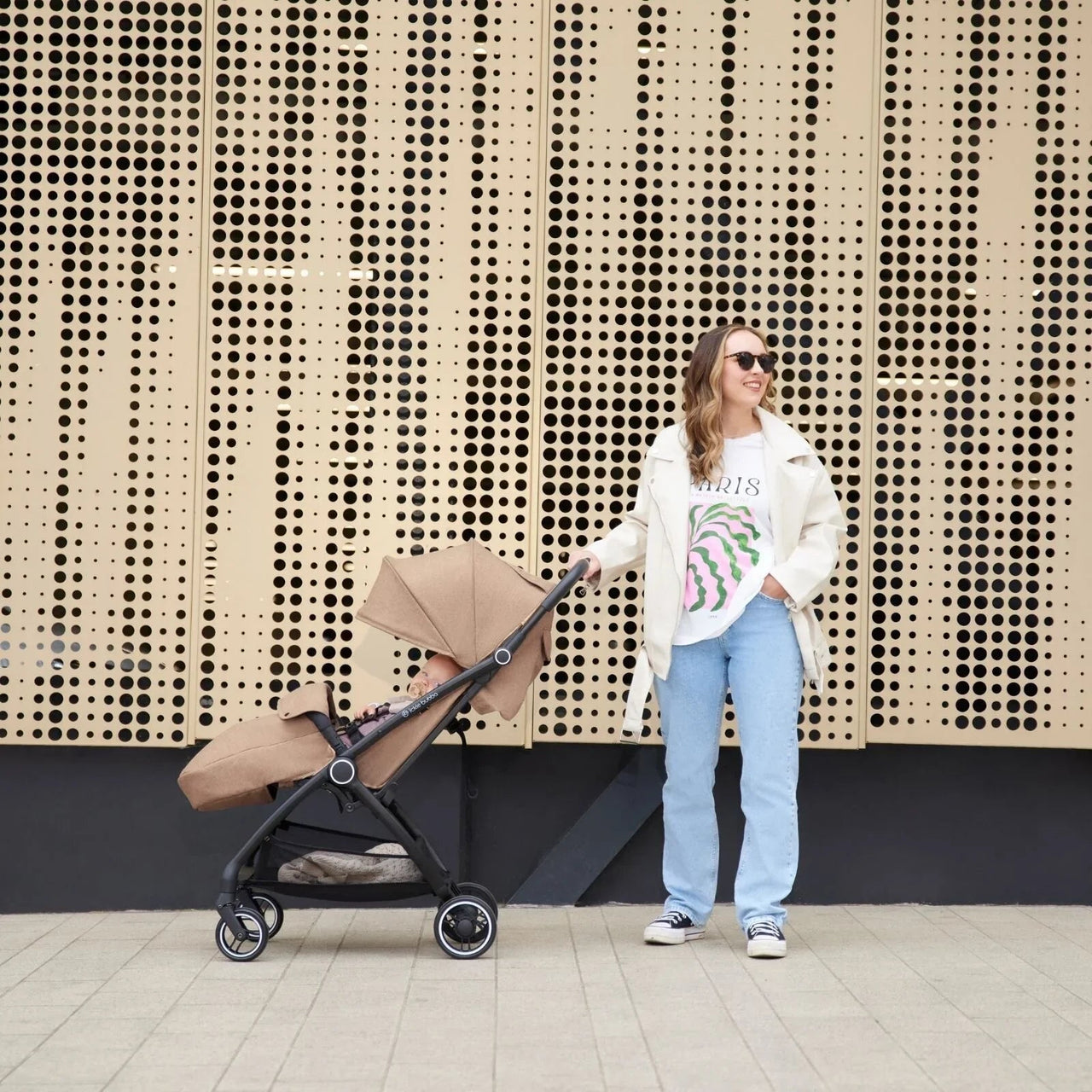 Ickle Bubba Aries Autofold Stroller - Graphite Grey - Miu Mau Collectibles