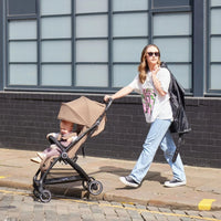 Ickle Bubba Aries Autofold Stroller - Graphite Grey - Miu Mau Collectibles