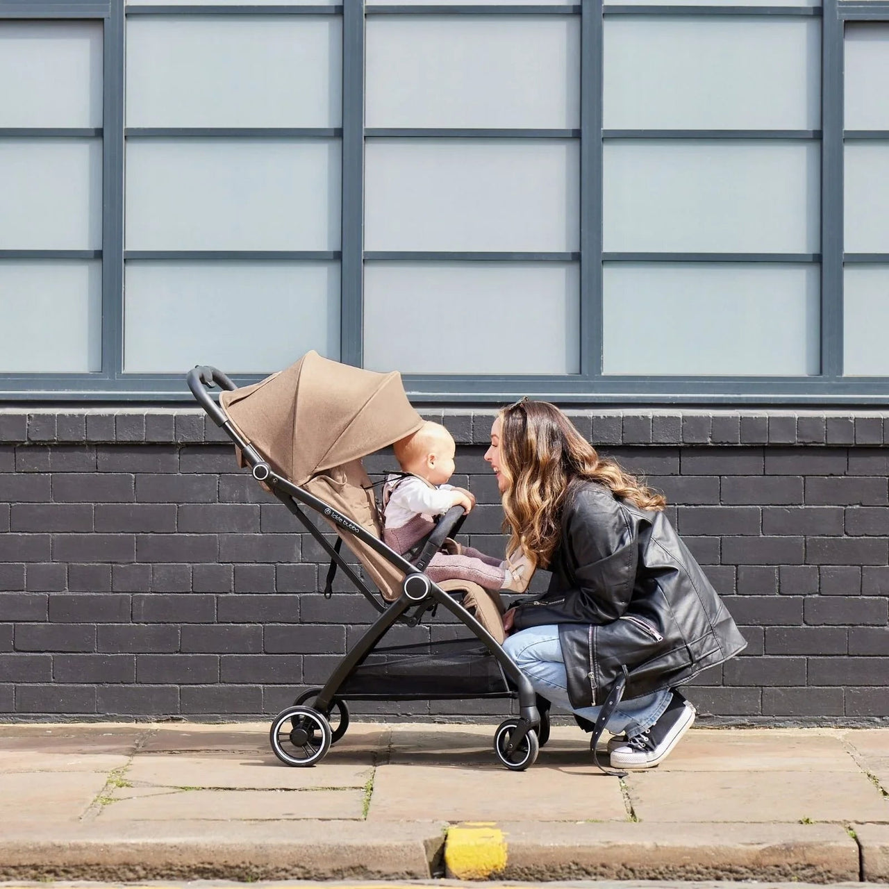 Ickle Bubba Aries Autofold Stroller - Graphite Grey - Miu Mau Collectibles