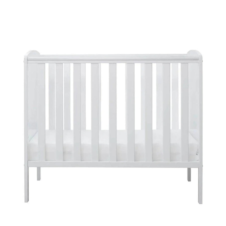 Ickle Bubba Coleby Space Saver Cot White - Premium Pocket Sprung Mattress - Miu Mau Baby & Kids Store