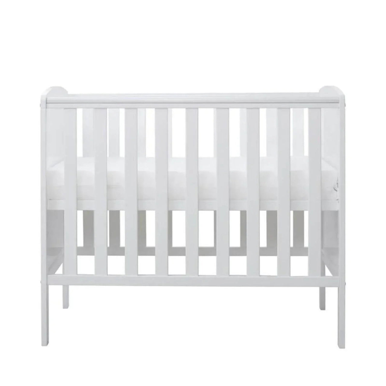 Ickle Bubba Coleby Space Saver Cot White - Premium Pocket Sprung Mattress - Miu Mau Baby & Kids Store