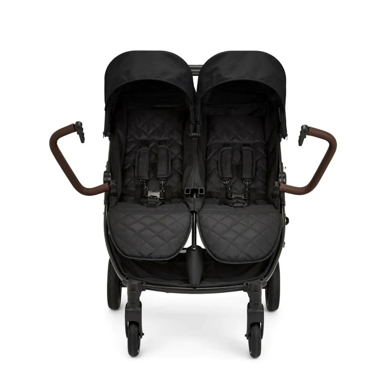 Ickle Bubba Venus Max Double Stroller - Black - Miu Mau Collectibles