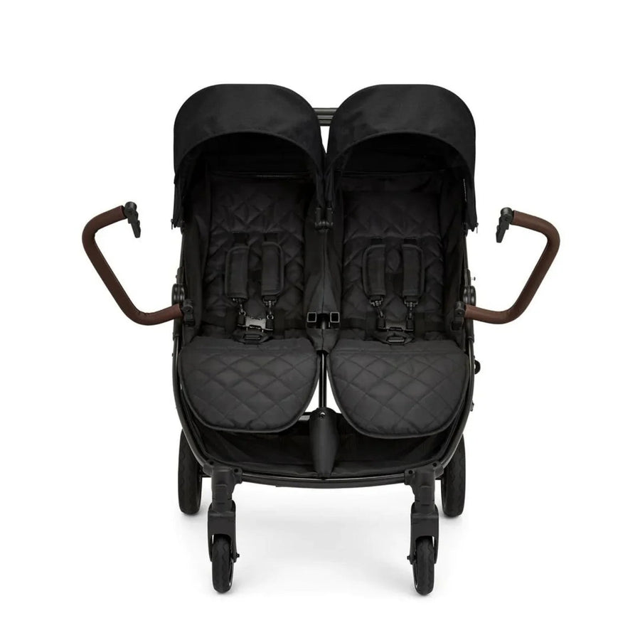 Ickle Bubba Venus Max Double Stroller - Black - Miu Mau Collectibles