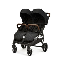 Ickle Bubba Venus Max Double Stroller - Black - Miu Mau Collectibles