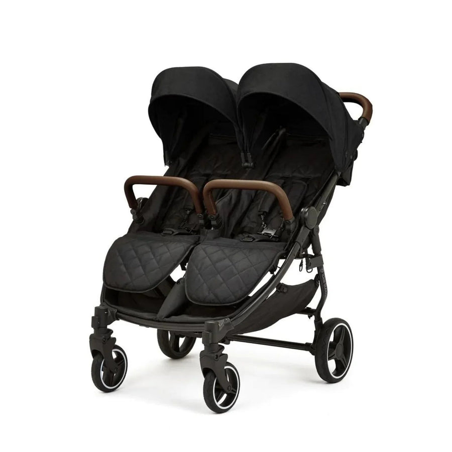 Ickle Bubba Venus Max Double Stroller - Black - Miu Mau Collectibles