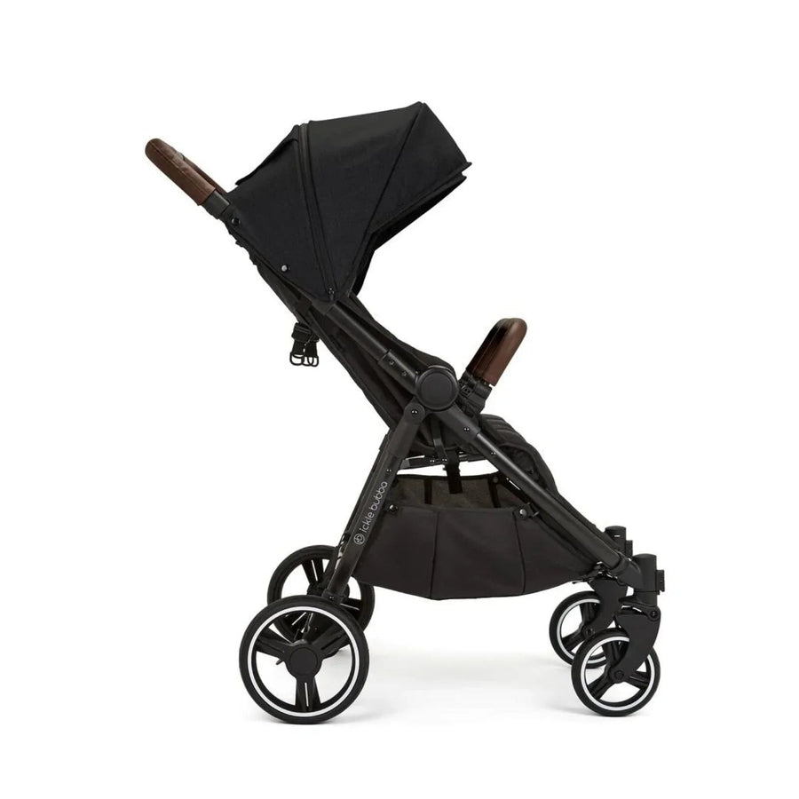 Ickle Bubba Venus Max Double Stroller - Black - Miu Mau Collectibles