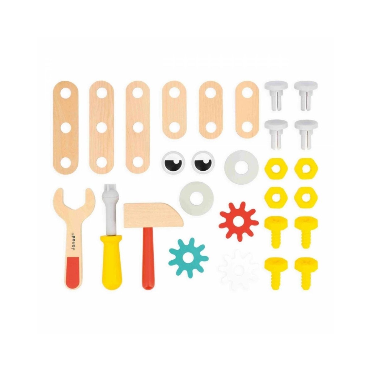 Janod Brico Kids Robot Tool Box - Miu Mau Collectibles