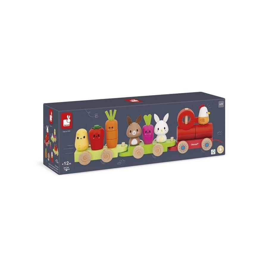 Janod Farm Train - Miu Mau Collectibles