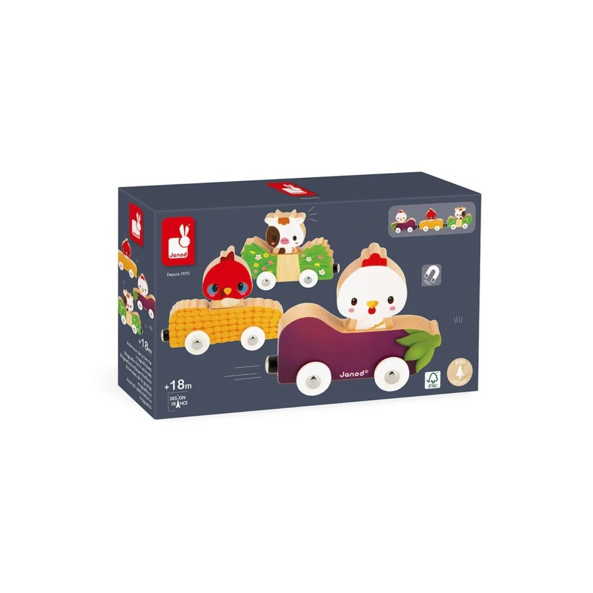 Janod Magnetic Pets - Farm - Miu Mau Collectibles