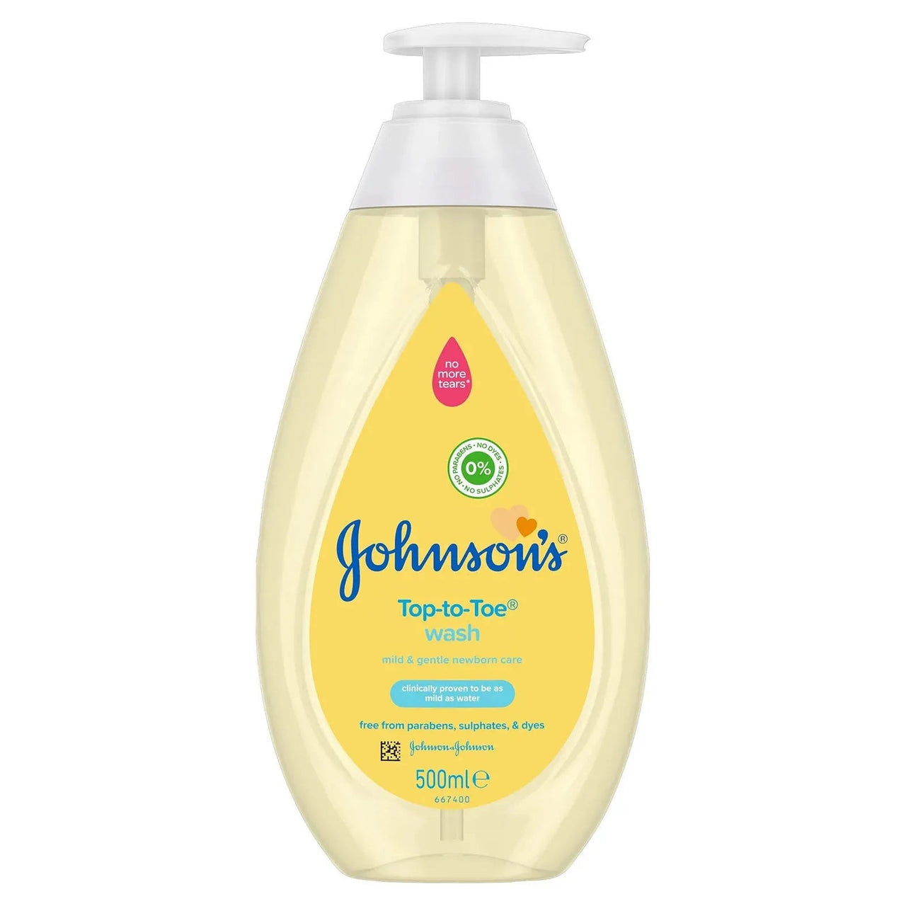 Johnson's Baby Top to Toe Wash 500ml - Miu Mau Collectibles