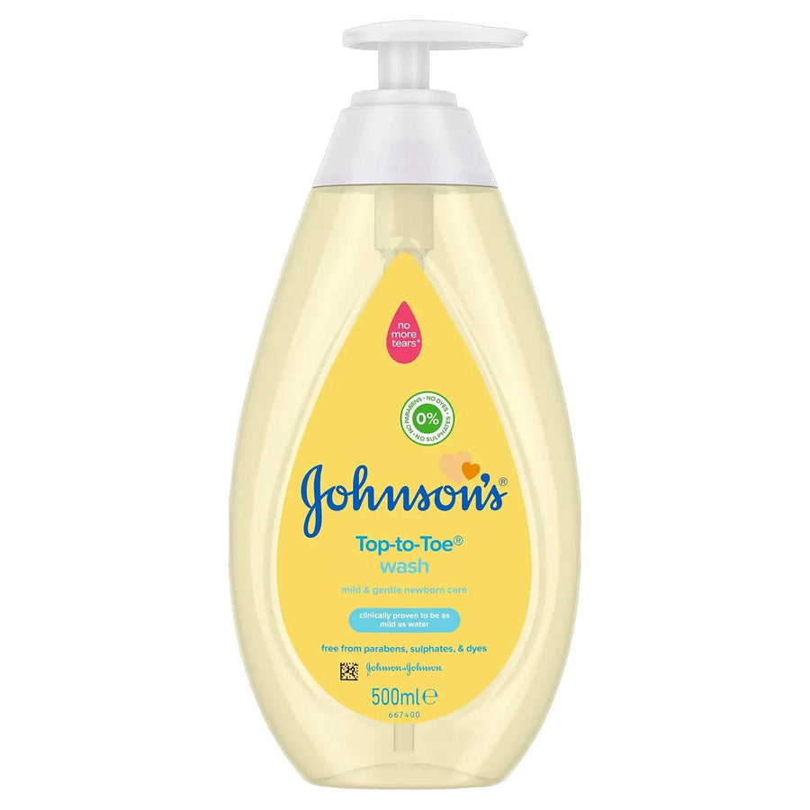 Johnson's Baby Top to Toe Wash 500ml - Miu Mau Collectibles