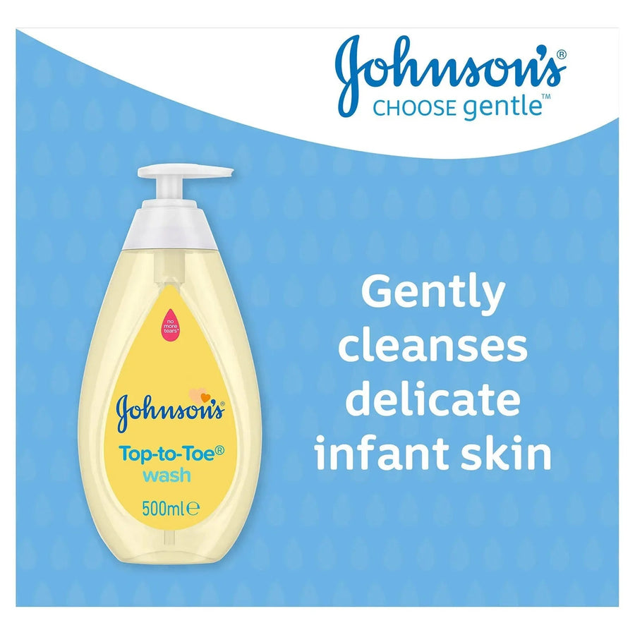 Johnson's Baby Top to Toe Wash 500ml - Miu Mau Collectibles