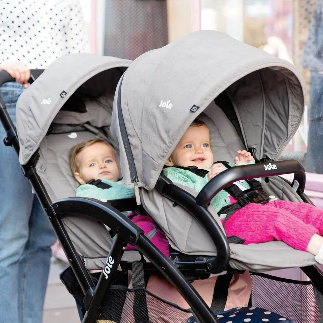Joie EvaLite Duo Stroller - Pebble - Miu Mau Collectibles