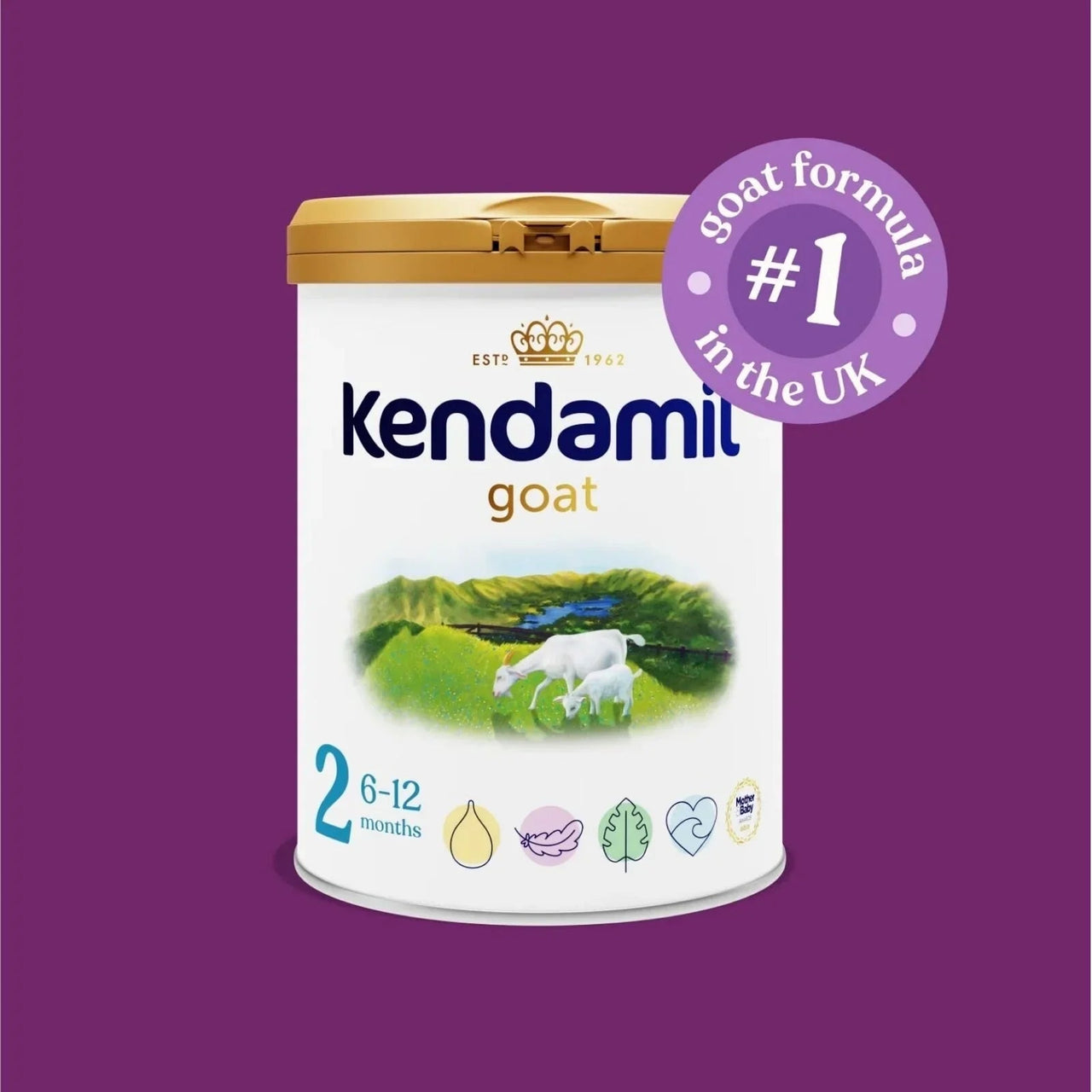 Kendamil Stage 2 Goat Follow - On Milk 6 - 12 months 800g - Miu Mau Baby & Kids Store