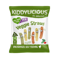 Kiddylicious Veggie Straws Bulk Box 9+ months 120g (10x12g) - Miu Mau Baby & Kids Store