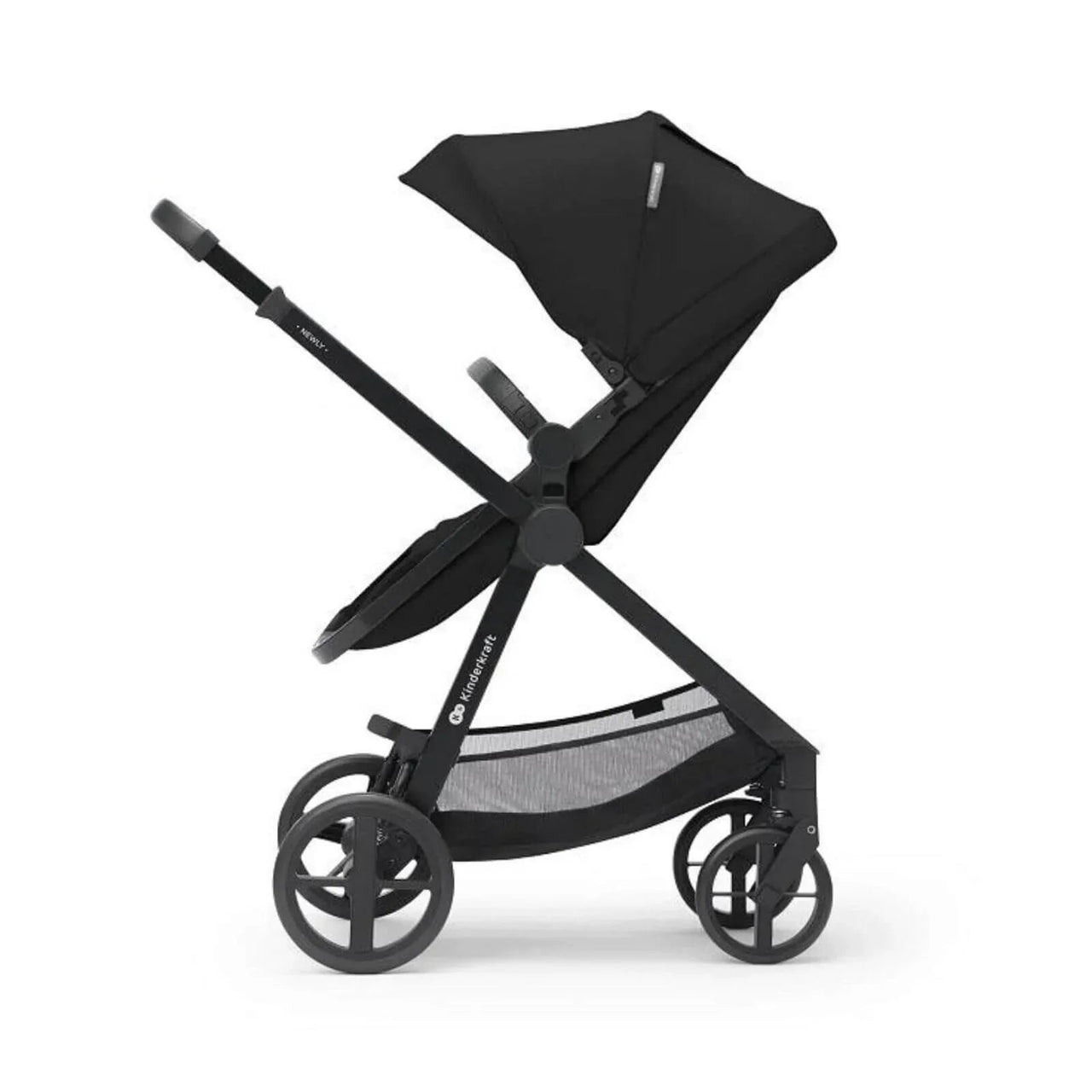 Kinderkraft Newly Mink Pro 4 - in - 1 Travel System - Classic Black - Miu Mau Collectibles
