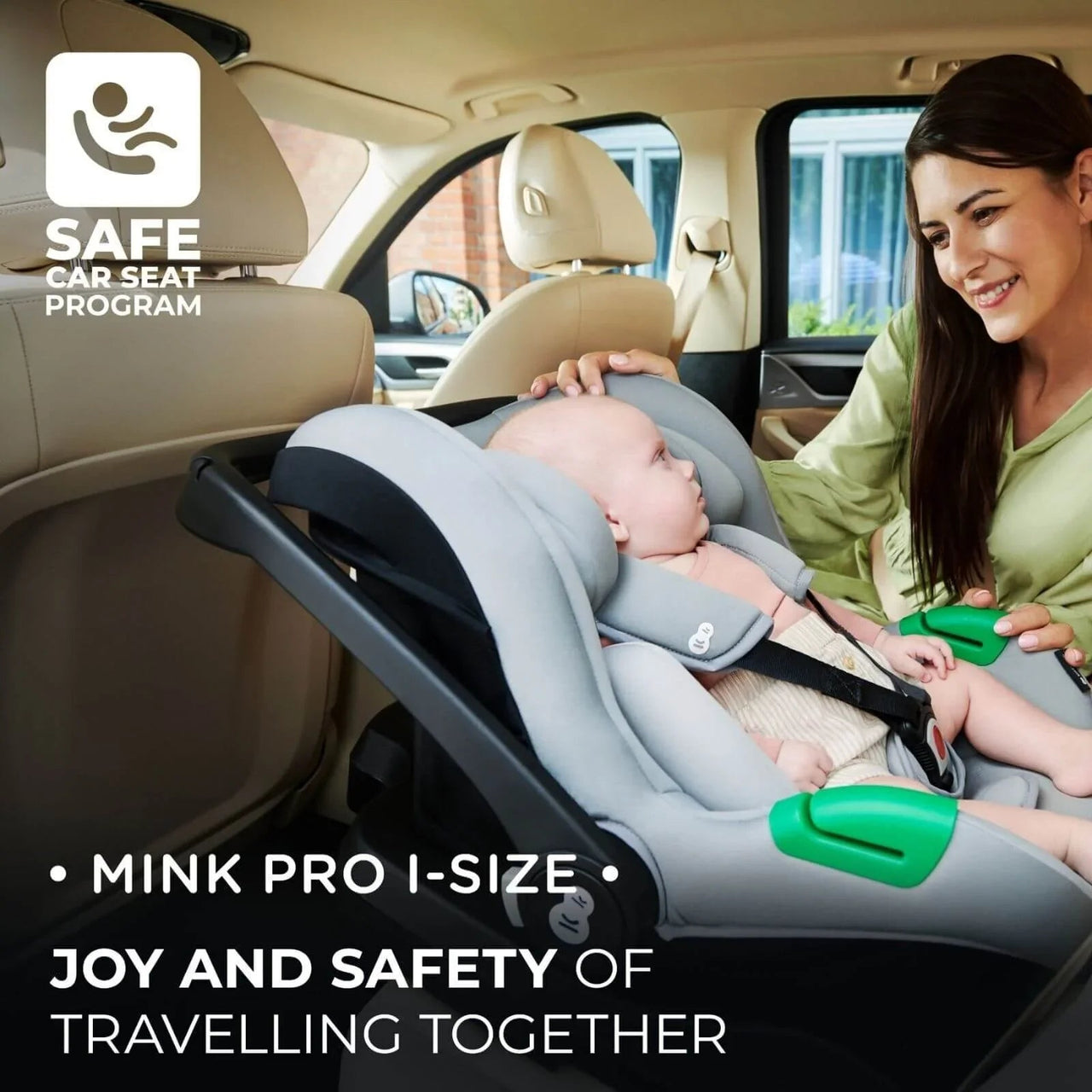 Kinderkraft Newly Mink Pro 4 - in - 1 Travel System - Classic Black - Miu Mau Collectibles