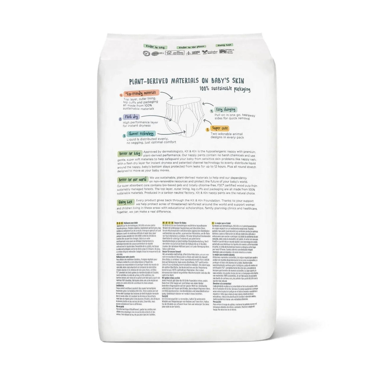 Kit & Kin Pull - Ups Size 6 - 18 nappies - Miu Mau Collectibles