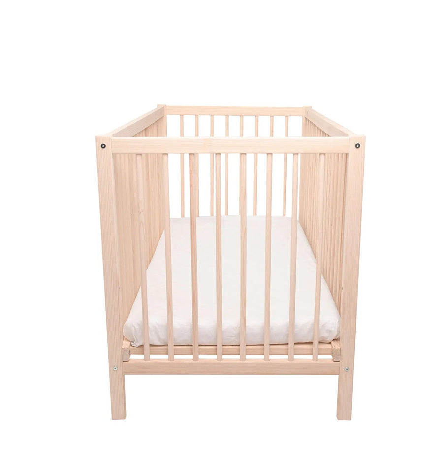 Kukka Natural Wood 2 - Level Cot 60x120 cm - Miu Mau Collectibles