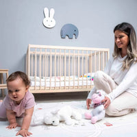 Kukka Natural Wood 2 - Level Cot 60x120 cm - Miu Mau Collectibles