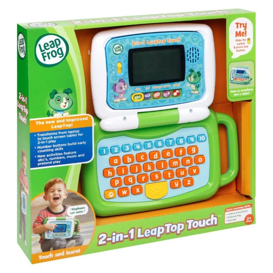LeapFrog 2 - in - 1 LeapTop Touch Laptop - Miu Mau Collectibles