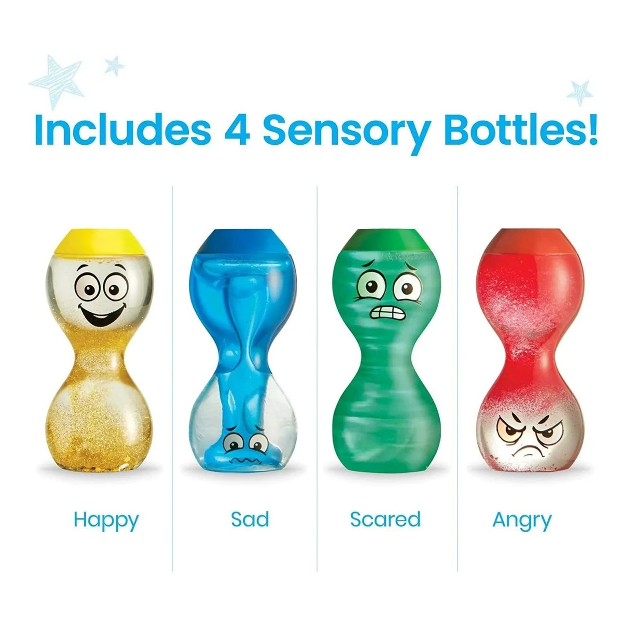 Learning Resources Express Your Feelings Sensory Bottles - Miu Mau Collectibles