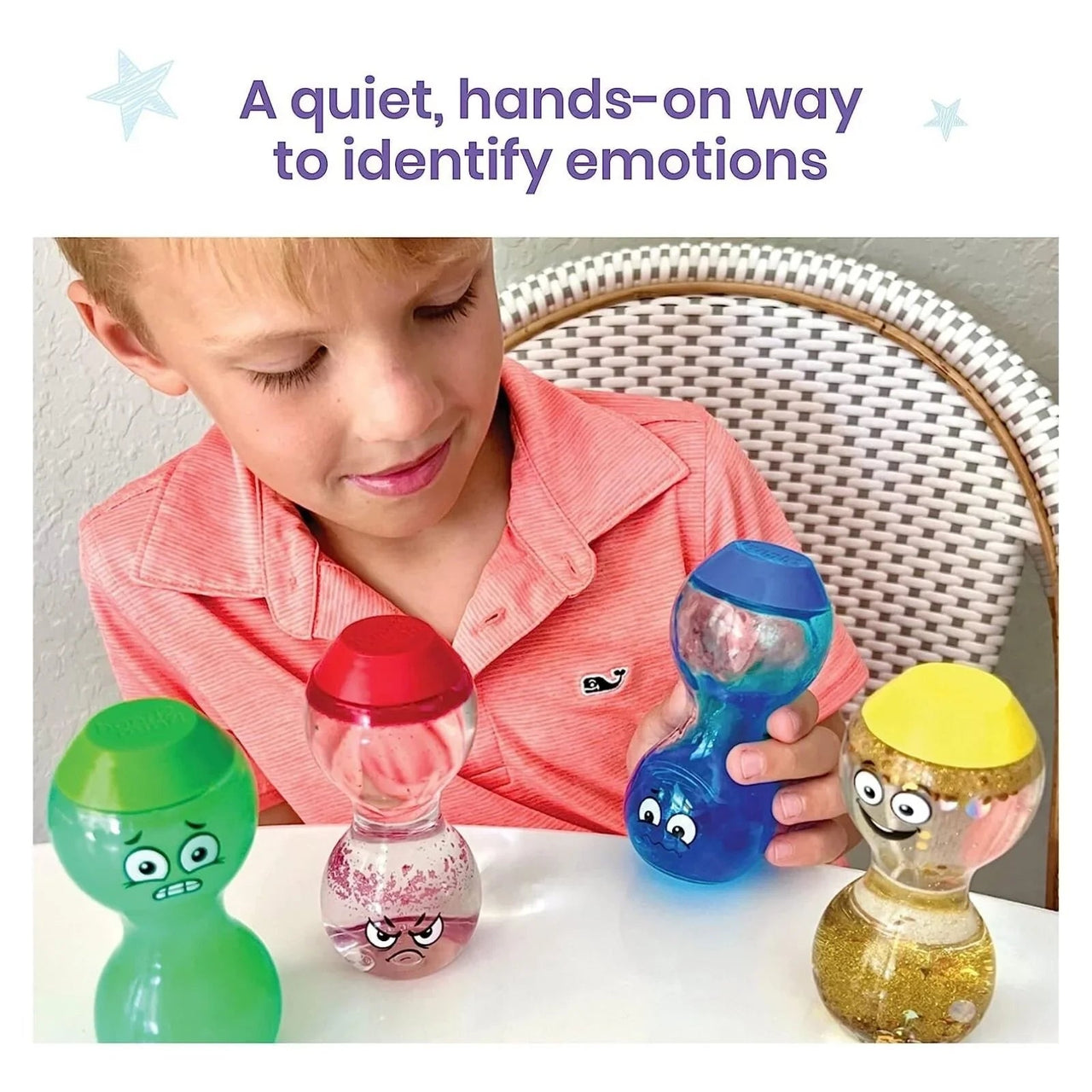 Learning Resources Express Your Feelings Sensory Bottles - Miu Mau Collectibles