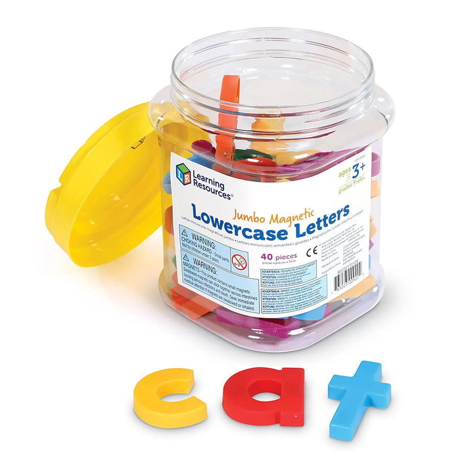 Learning Resources Jumbo Magnetic Lowercase Letters 40 pcs - Miu Mau Collectibles