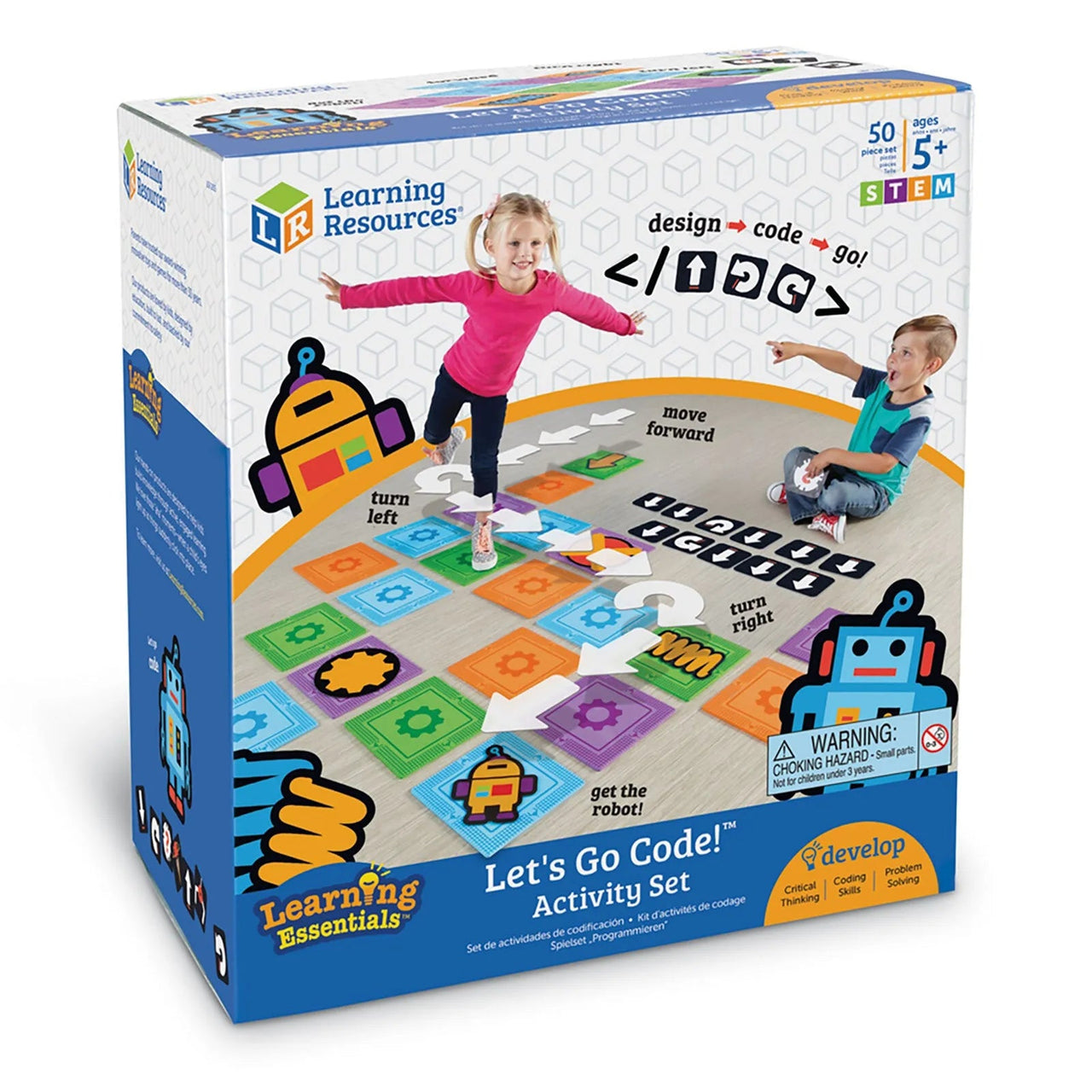 Learning Resources Lets Go Code Activity Set - Miu Mau Collectibles